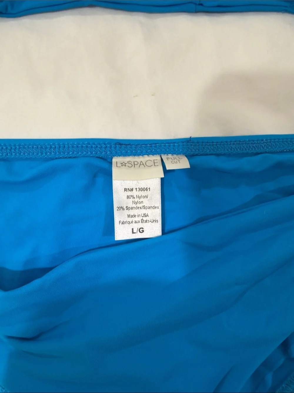 L-Space bright cobalt (brighter than photos- like stock) Two-Piece Bikini Set